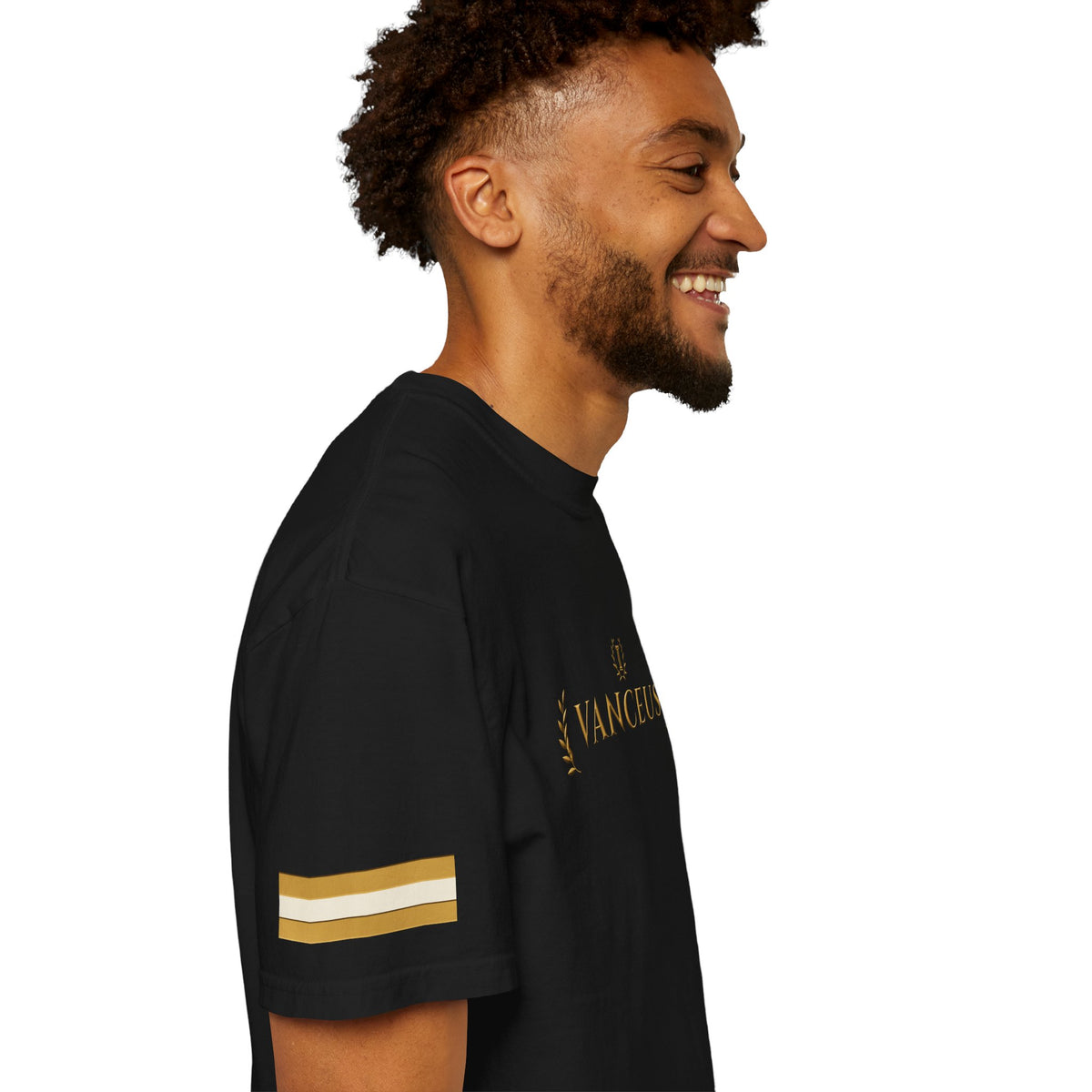 Gilded Tee in Black