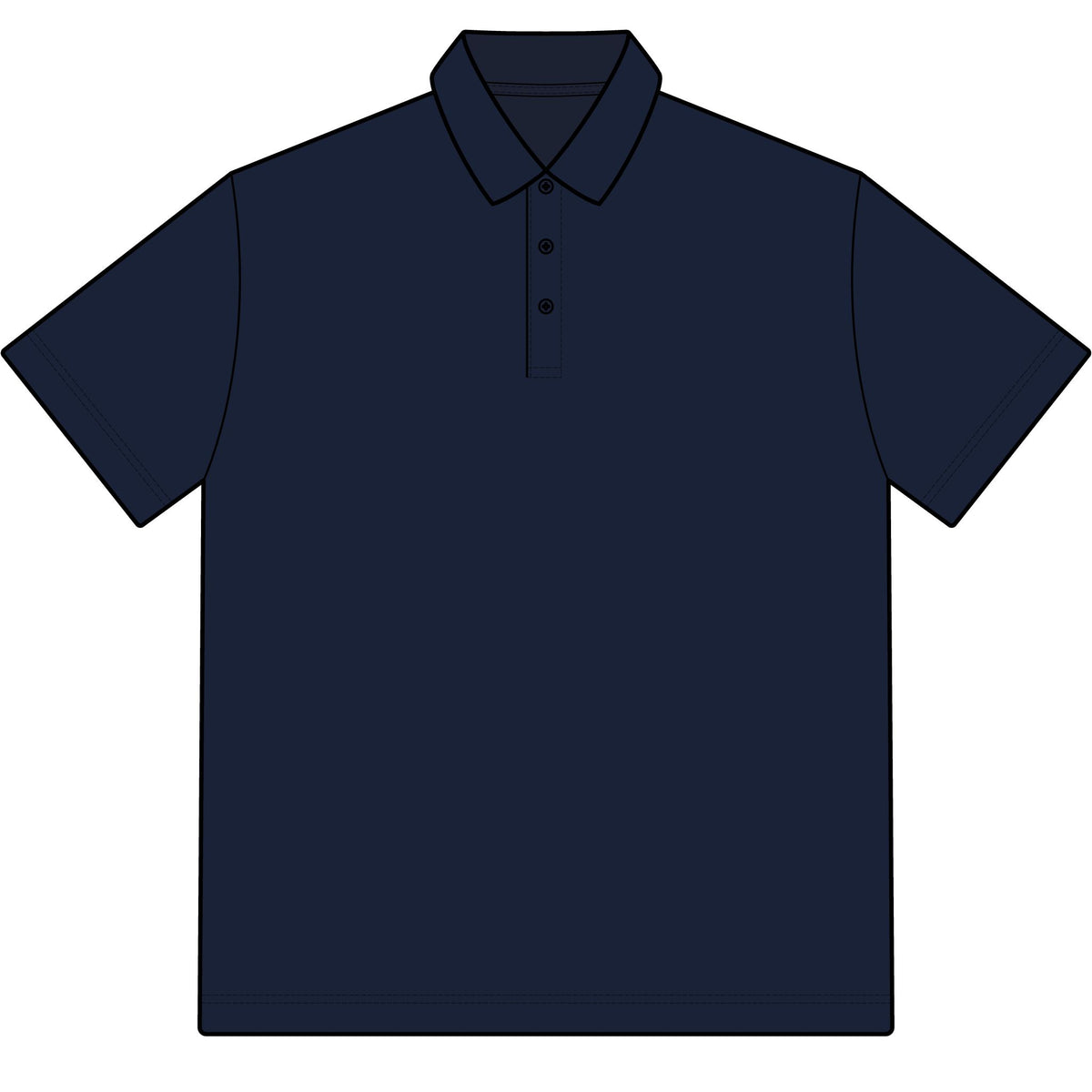 Delphi Polo in Navy