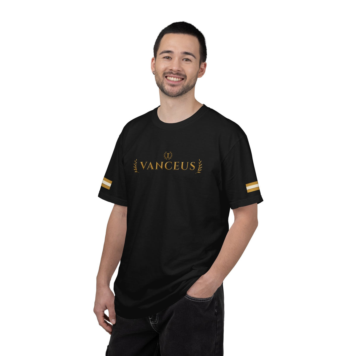 Gilded Tee in Black