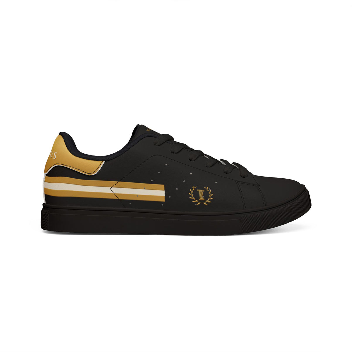 Apollo Court Sneaker Noir in Black