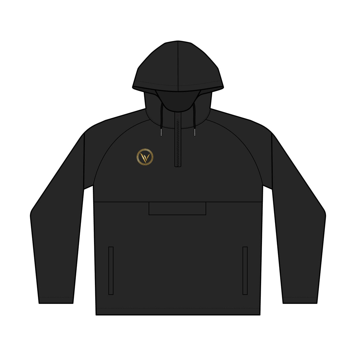 Zephyr Windbreaker in Black