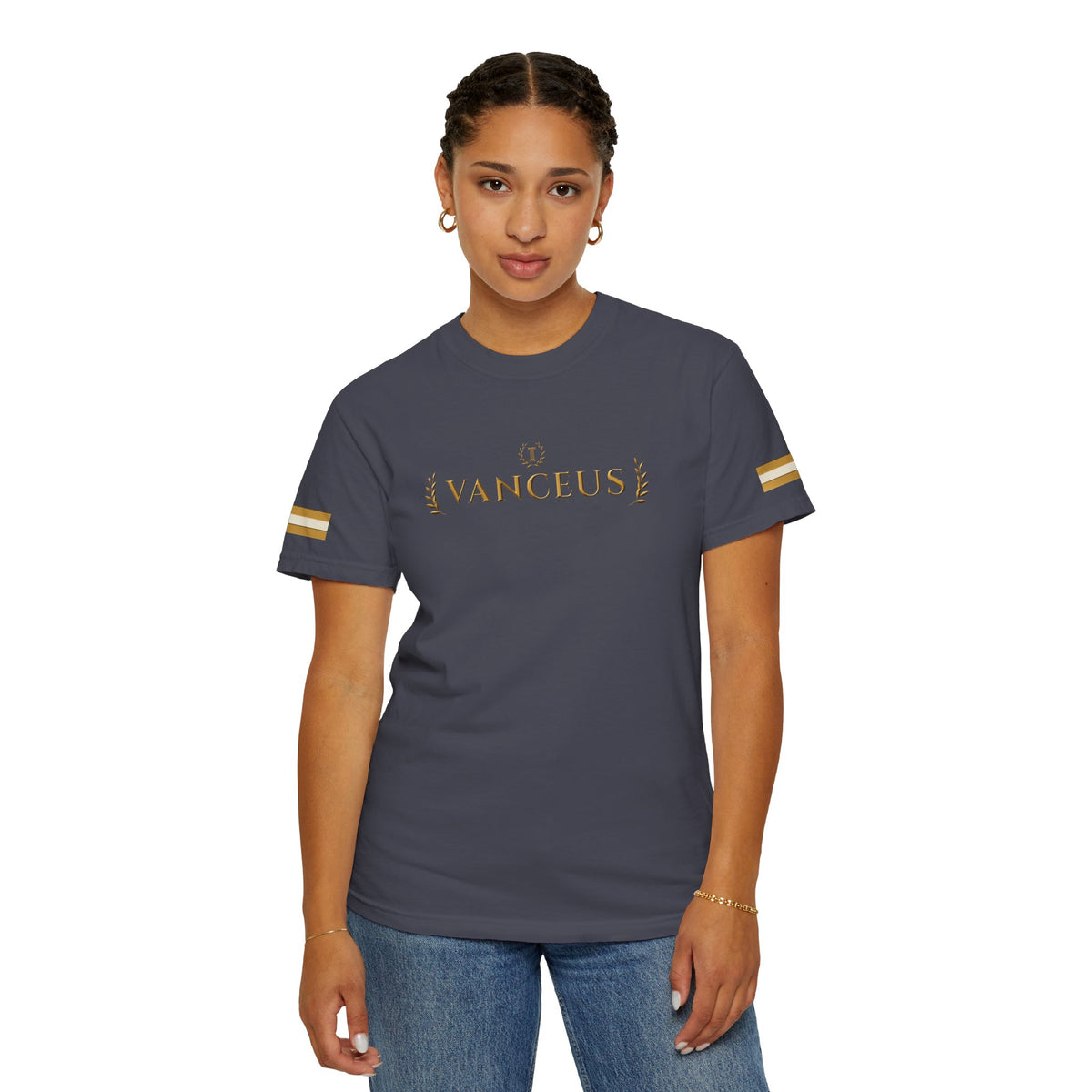 Gilded Tee in Navy