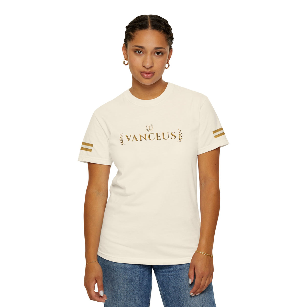Gilded Tee in Ivory