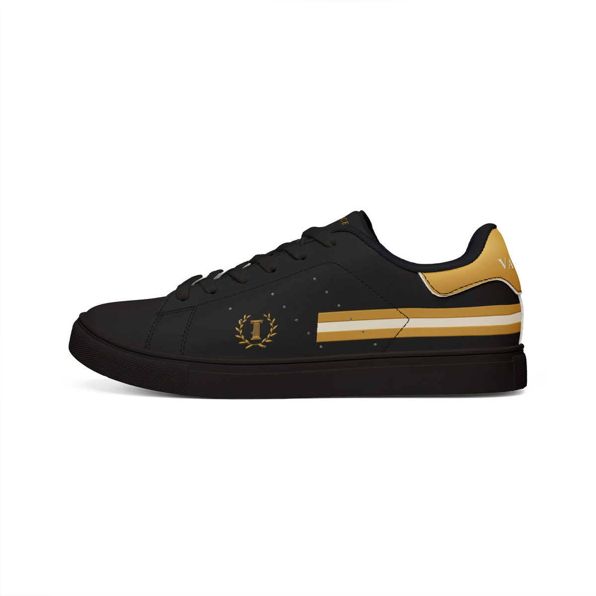 Apollo Court Sneaker Noir in Black