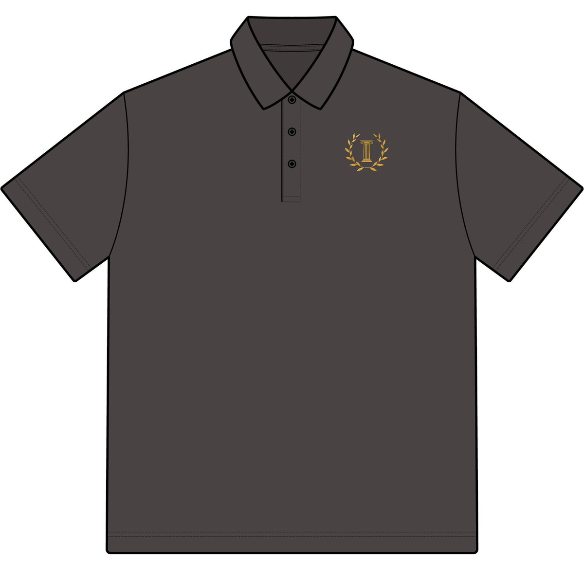 Delphi Polo in Graphite