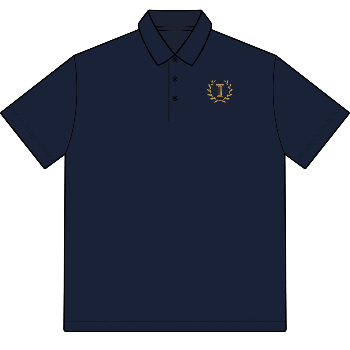 Delphi Polo in Navy